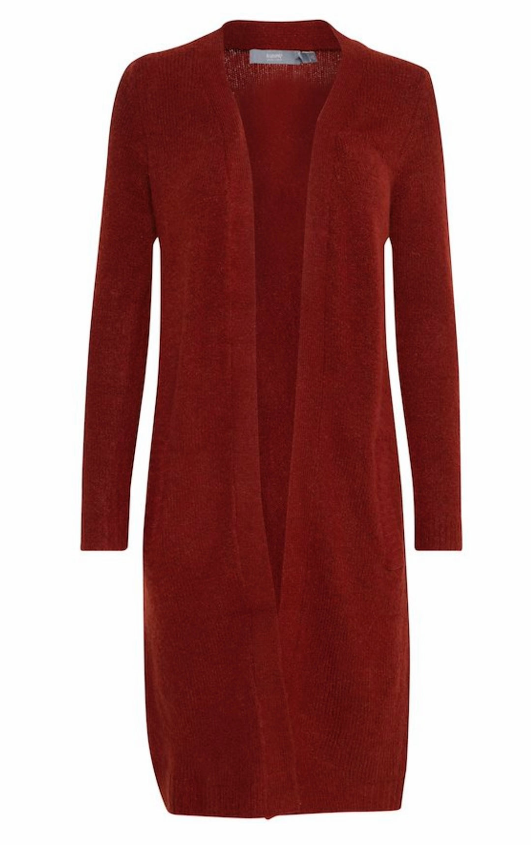 MIRELLE LONG CARDIGAN DARK COPPER