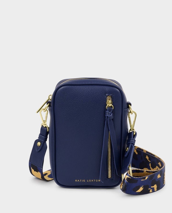 HALLIE SMALL CROSSBODY BAG | MIDNIGHT BLUE