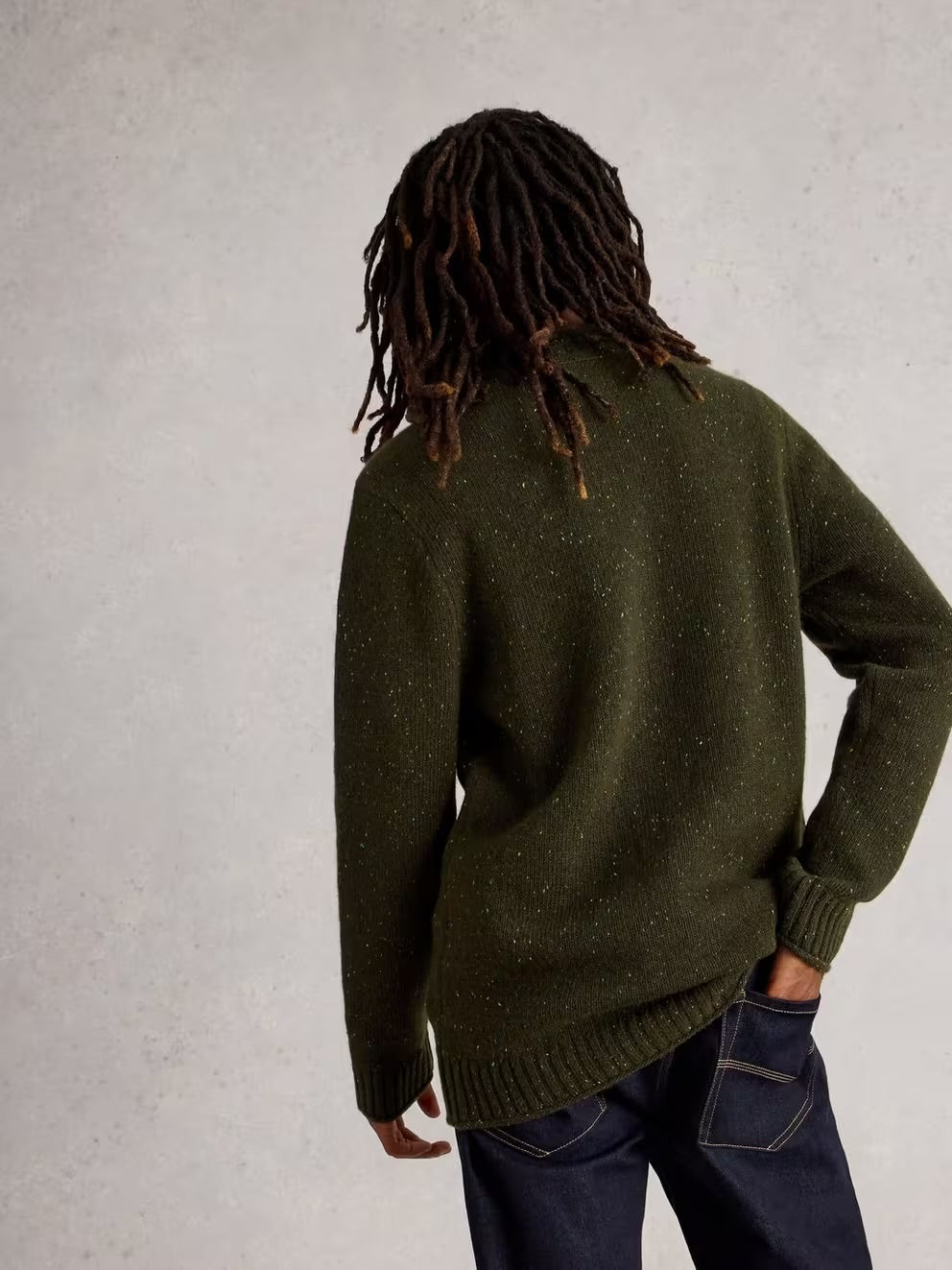 BERKLEY CREW NECK DARK GREEN
