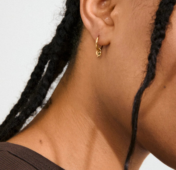 ALAIA EARRINGS GOLD-PLATED