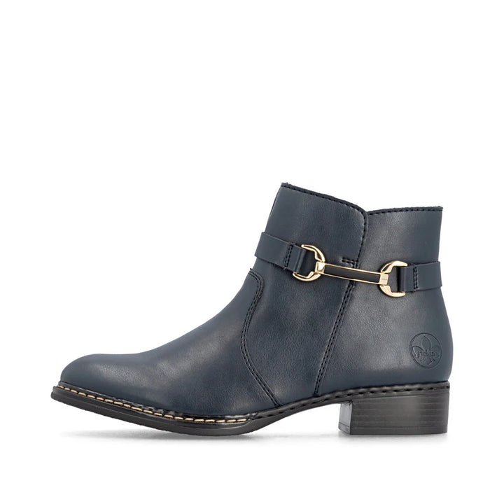 Rieker Women's Short Boot Boot - Blue