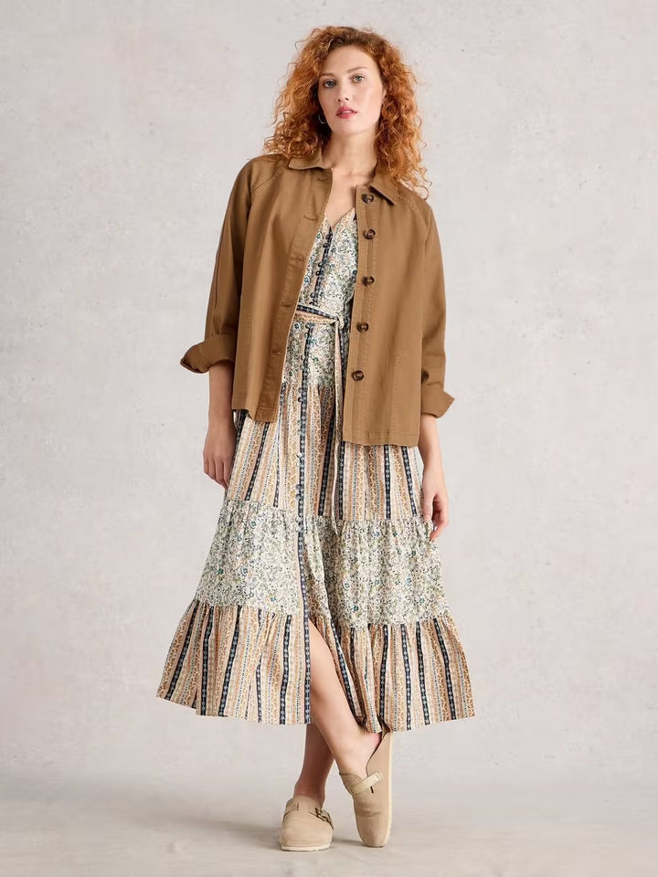 EDEN DENIM JACKET DARK NATURAL