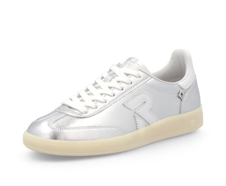 W2200-90 LADIES SHOES SILVER/PLATINUM GESTROBELT