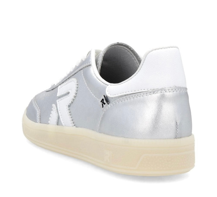 W2200-90 LADIES SHOES SILVER/PLATINUM GESTROBELT