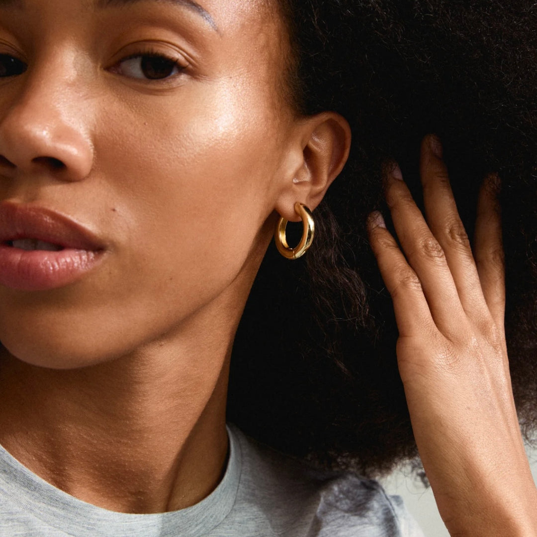 MARLO EARRINGS GOLD PLATED