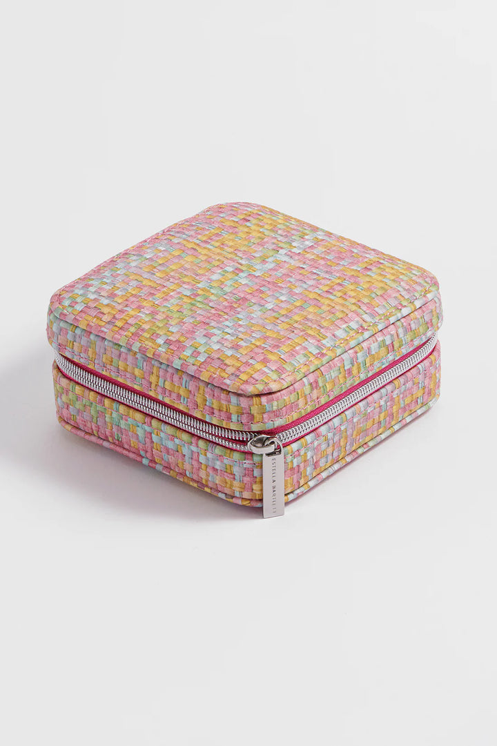 SQUARE JEWELLERY BOX MULTI-COLOUR