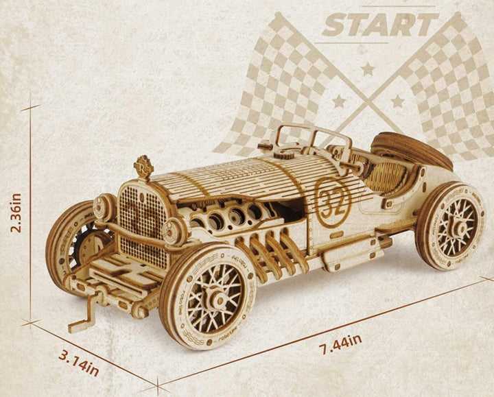 BUILD YOUR OWN GRAND PRIX CAR 1:16 SCALE MODEL