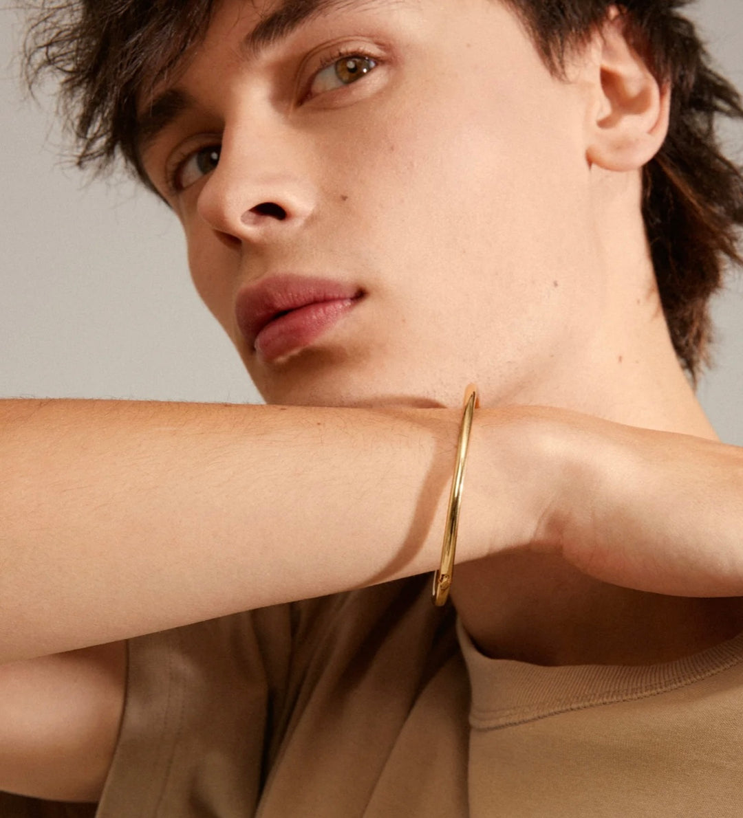 SOPHIA BANGLE BRACELET GOLD PLATED