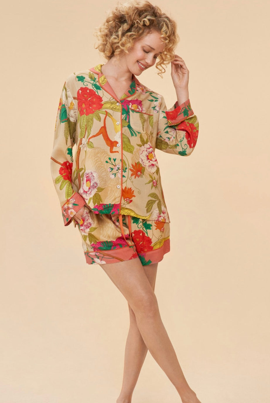 SUPER SOFT COCONUT TROPICAL FLORA & FAUNA PYJAMAS – Robinson's Alnwick