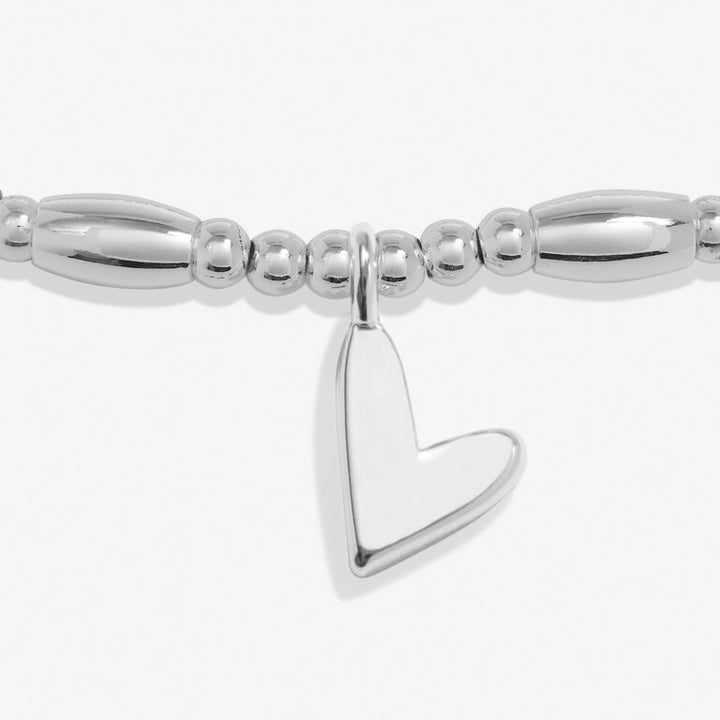 LIFES A CHARM 18TH BRACELET SILVER PLATED