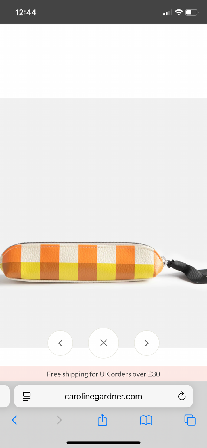 MULTI CHECK  PENCIL CASE