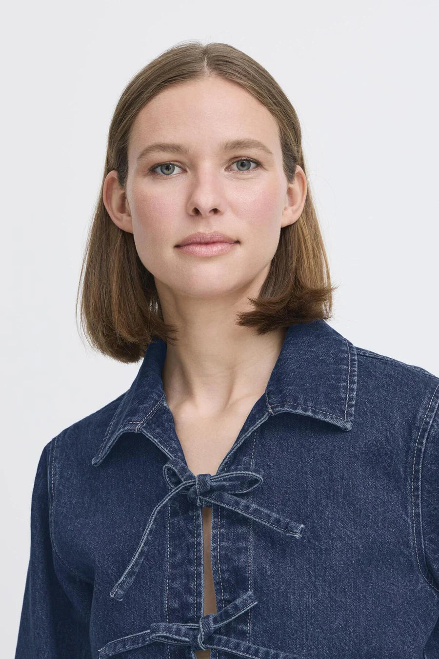 LUKAN SHIRT DARK BLUE DENIM
