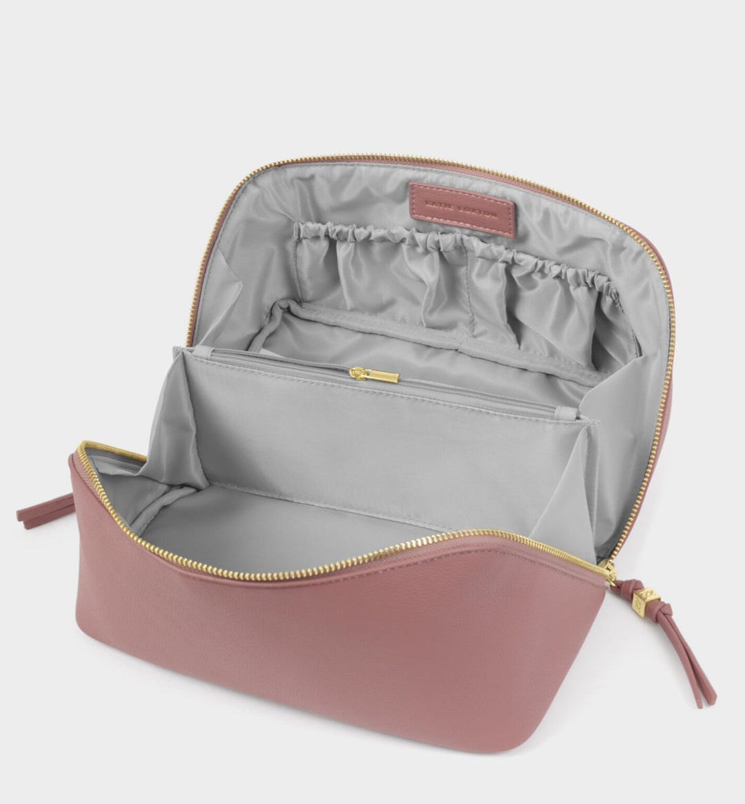 SOHO LARGE MAKE UP / WASH BAG | DEEP ROSE