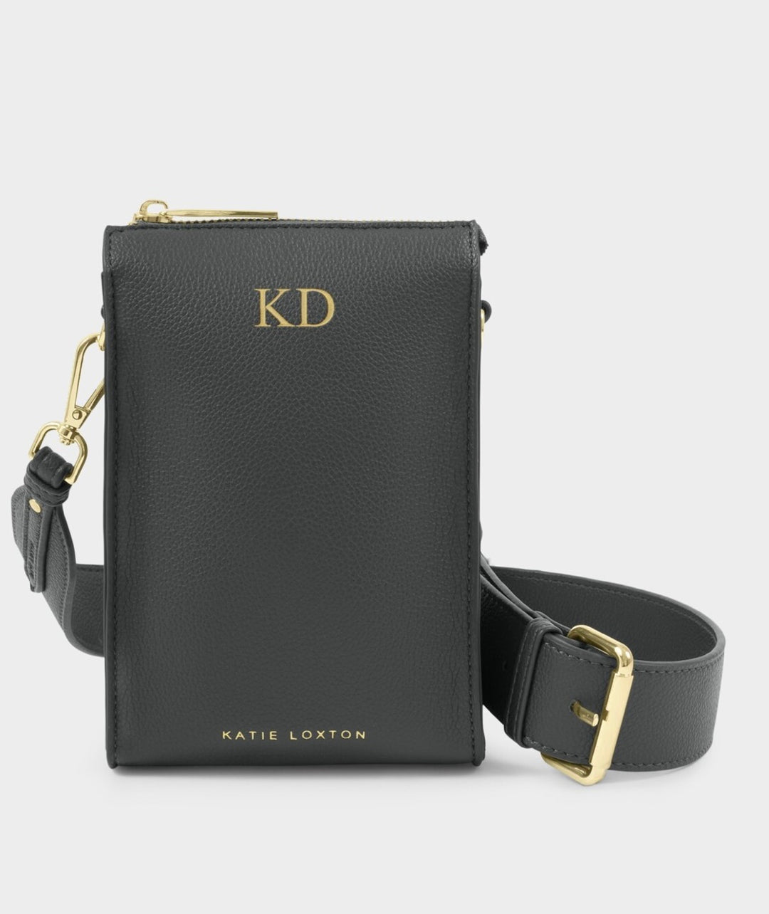 AVERY SLIM CROSSBODY BAG | GRAPHITE