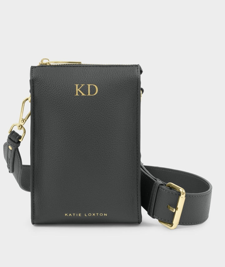 AVERY SLIM CROSSBODY BAG | GRAPHITE