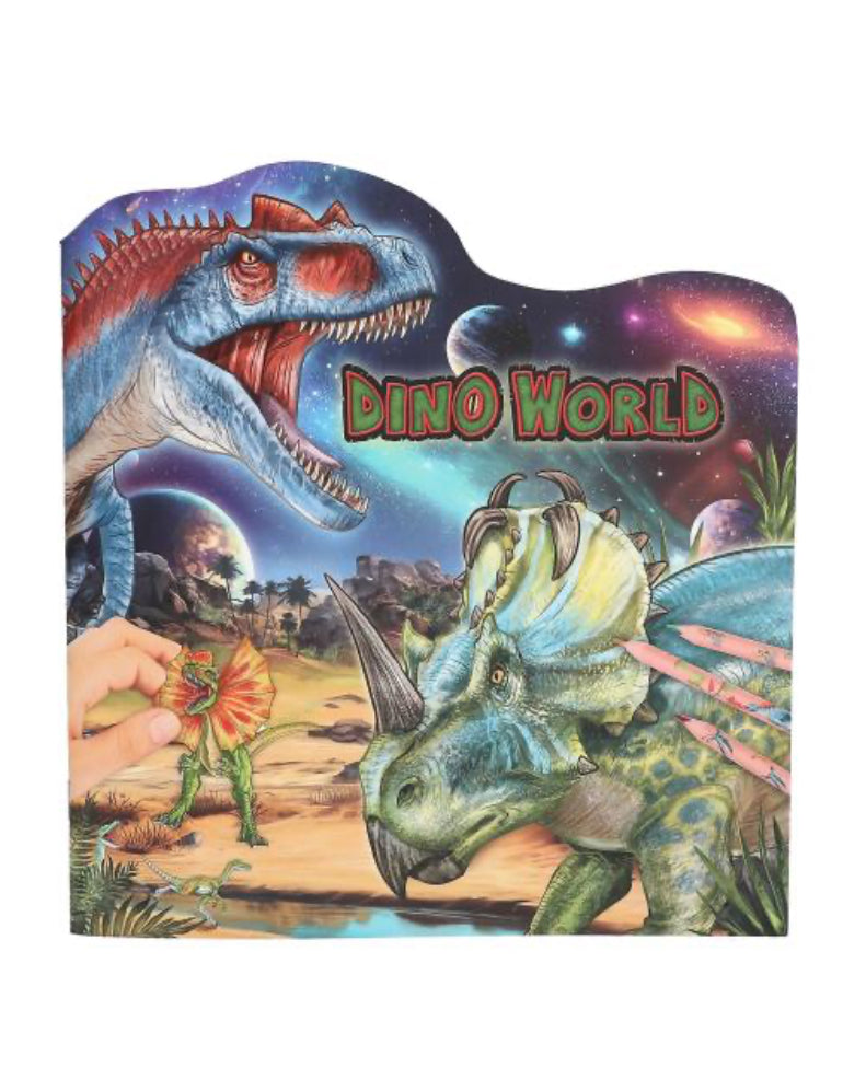 COLOURING BOOK DINO WORLD