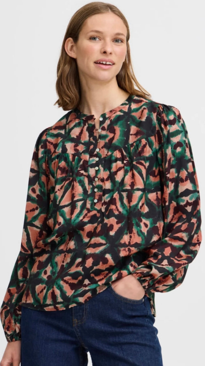 SYCAMORE MIX HELVIG BLOUSE