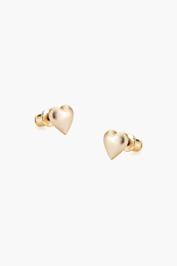 EMBRACE GOLD HEART EARRINGS