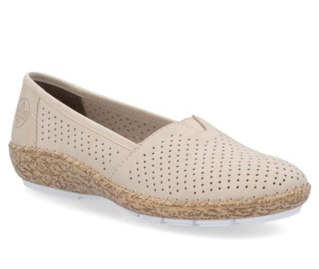 44854-60 LADIES SHOES BEIGE SEITL. ANFLECHTER