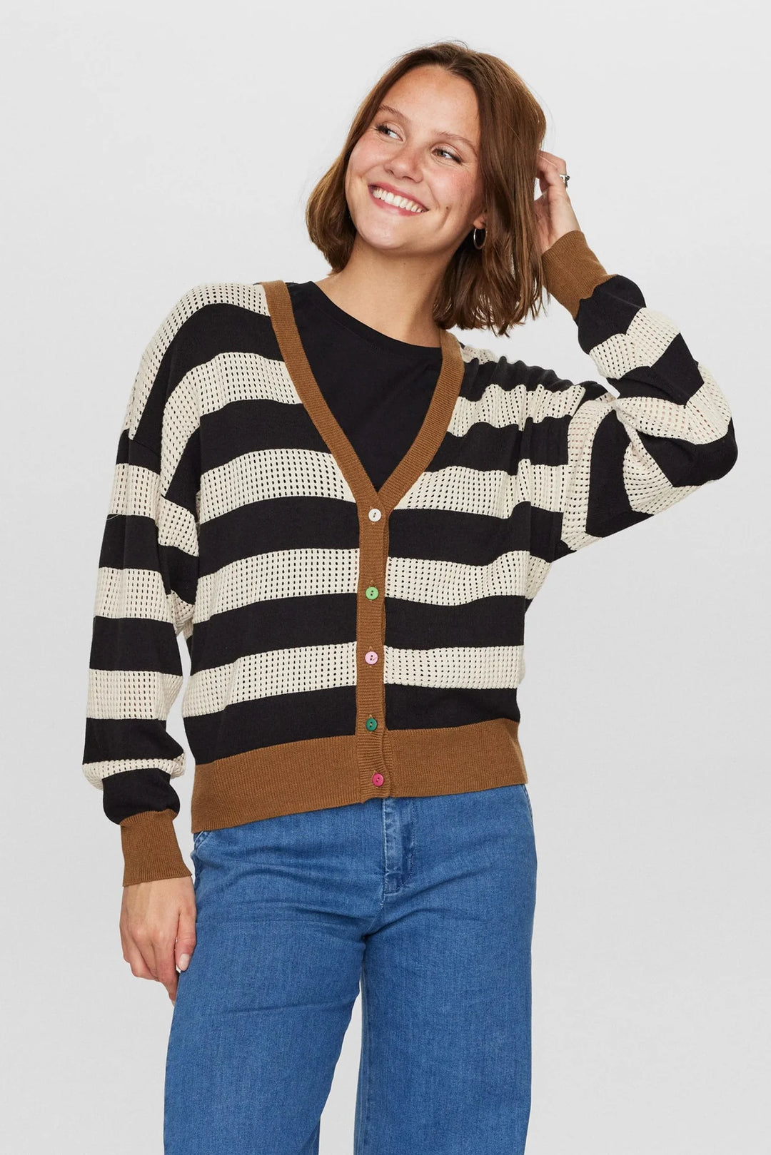 DARLIS CARDIGAN CAVIAR