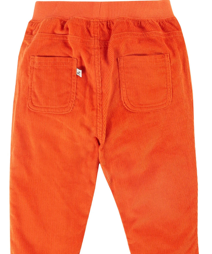 CASSIUS CORD TROUSERS BONFIRE/RED PANDA