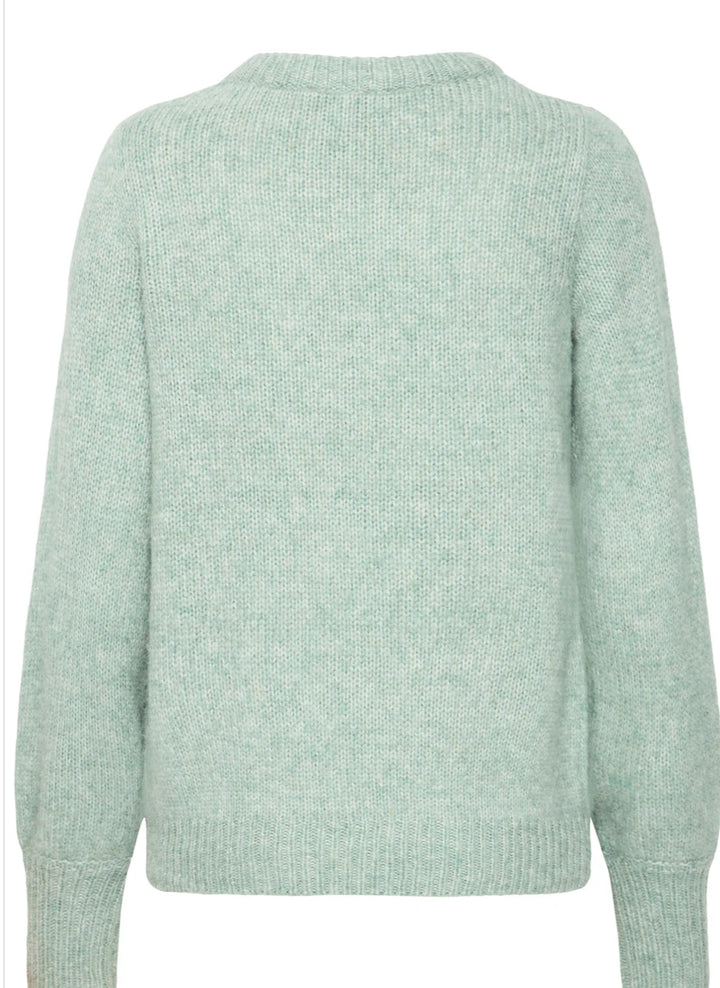 OKSANA JUMPER BLUE SURF MELANGE