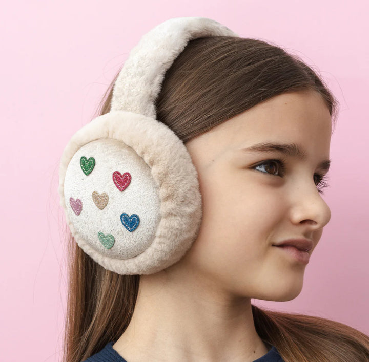 JAZZY HEART EAR MUFFS