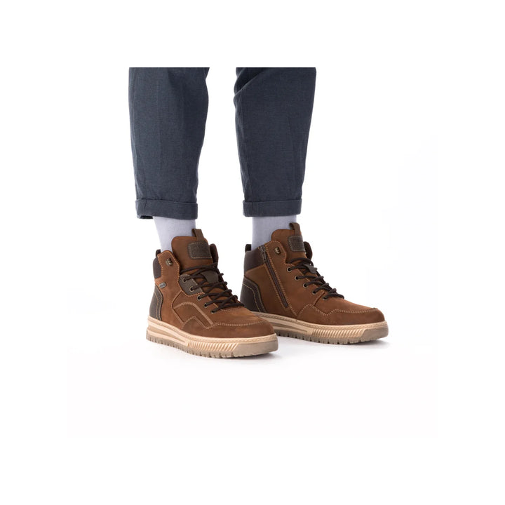 Rieker men’s brown trainer boot