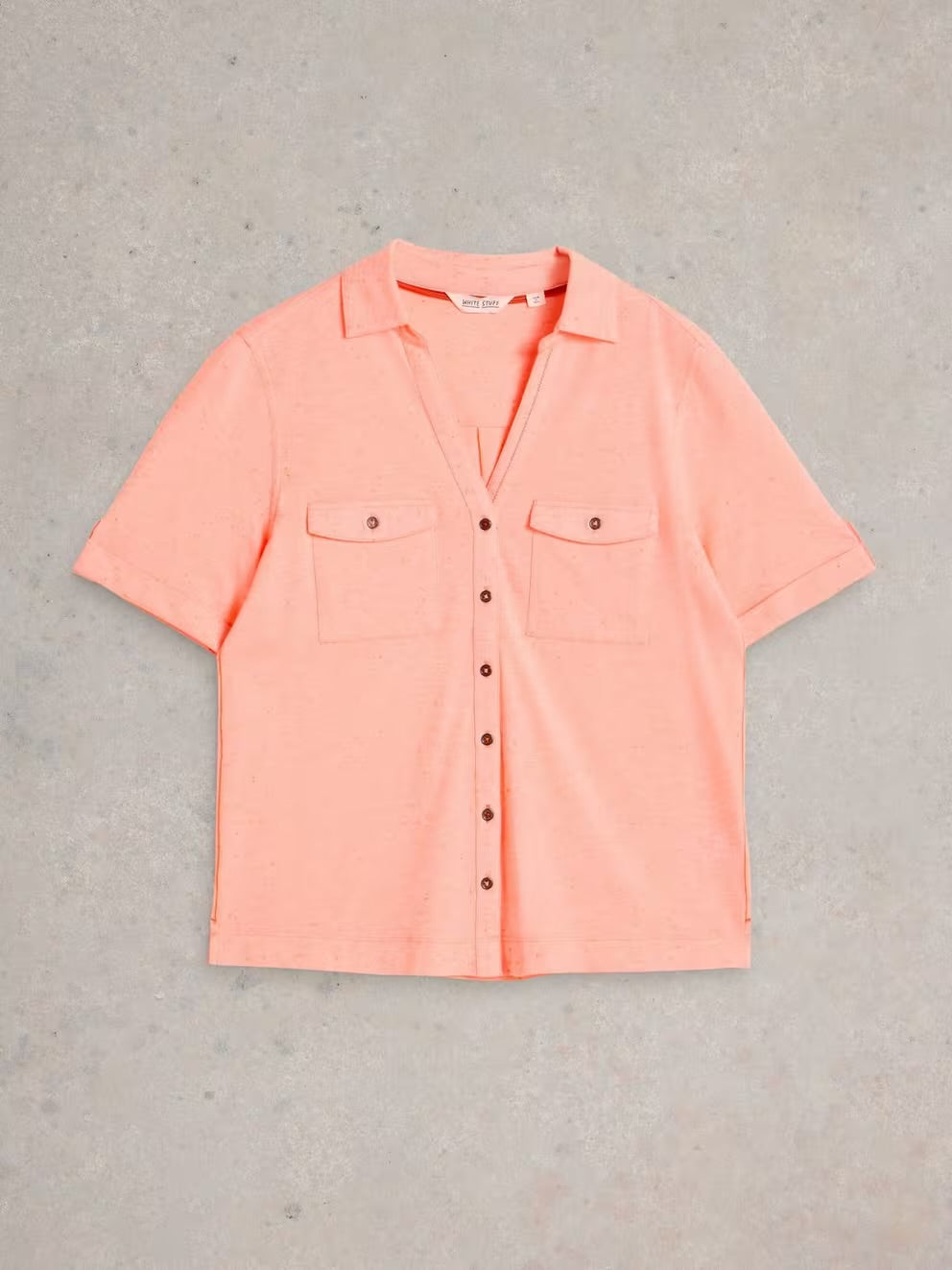 PAIGE POCKET SHIRT LIGHT PINK