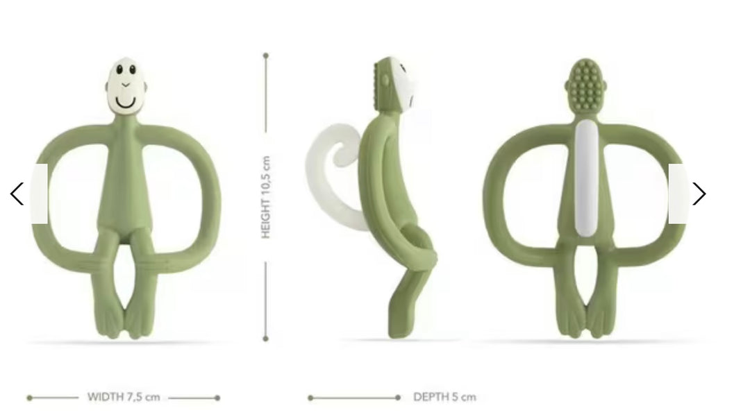 ORIGINAL MONKEY TEETHING GEL APPLICATOR - GREEN