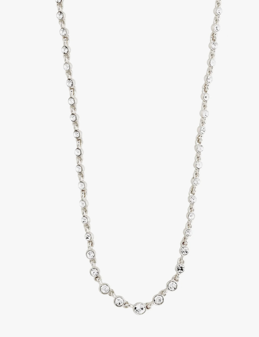 IMOGENE NECKLACE SILVER-PLATED