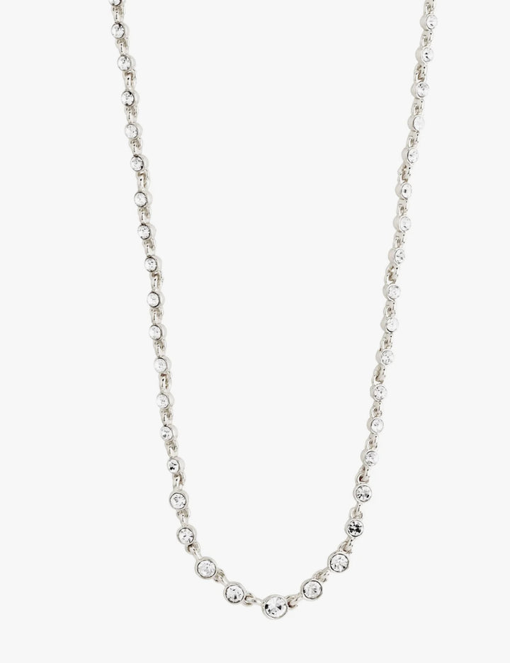 IMOGENE NECKLACE SILVER-PLATED