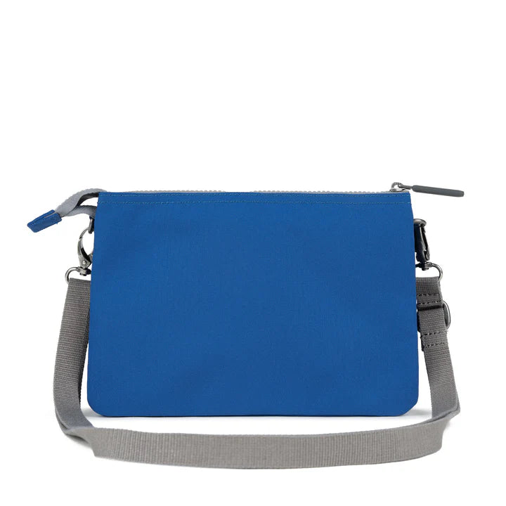 CARNABY GALACTIC BLUE RECYCLED CANVAS XL CROSSBODY BAG