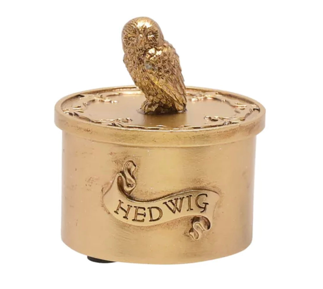 WARNER BROS HARRY POTTER ALUMNI HEDWIG TRINKET BOX