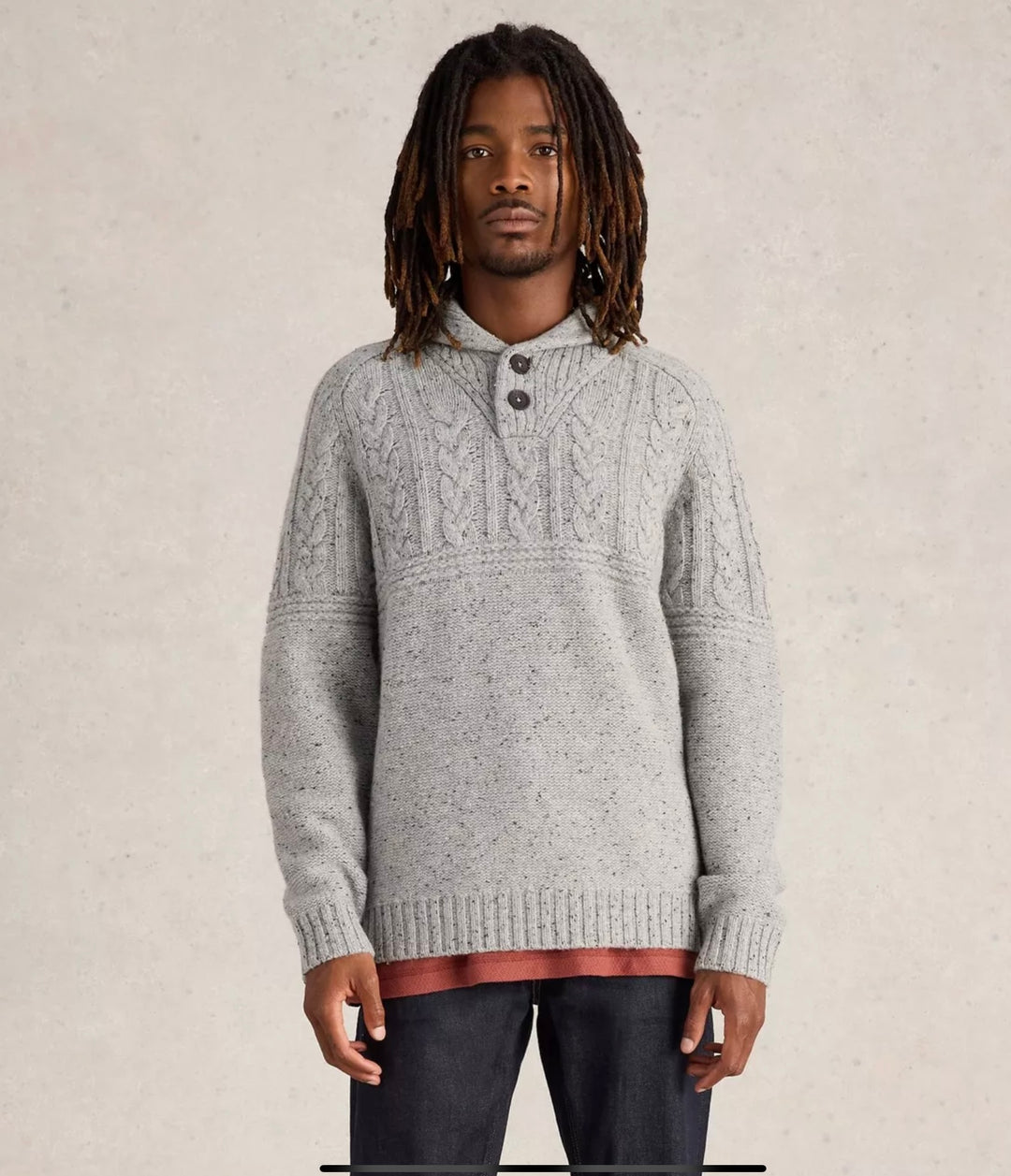 BERKLEY SHAWL NECK JUMPER