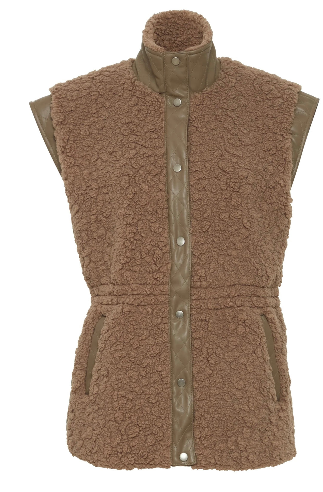 WALNUT ANAMAJ WAISTCOAT