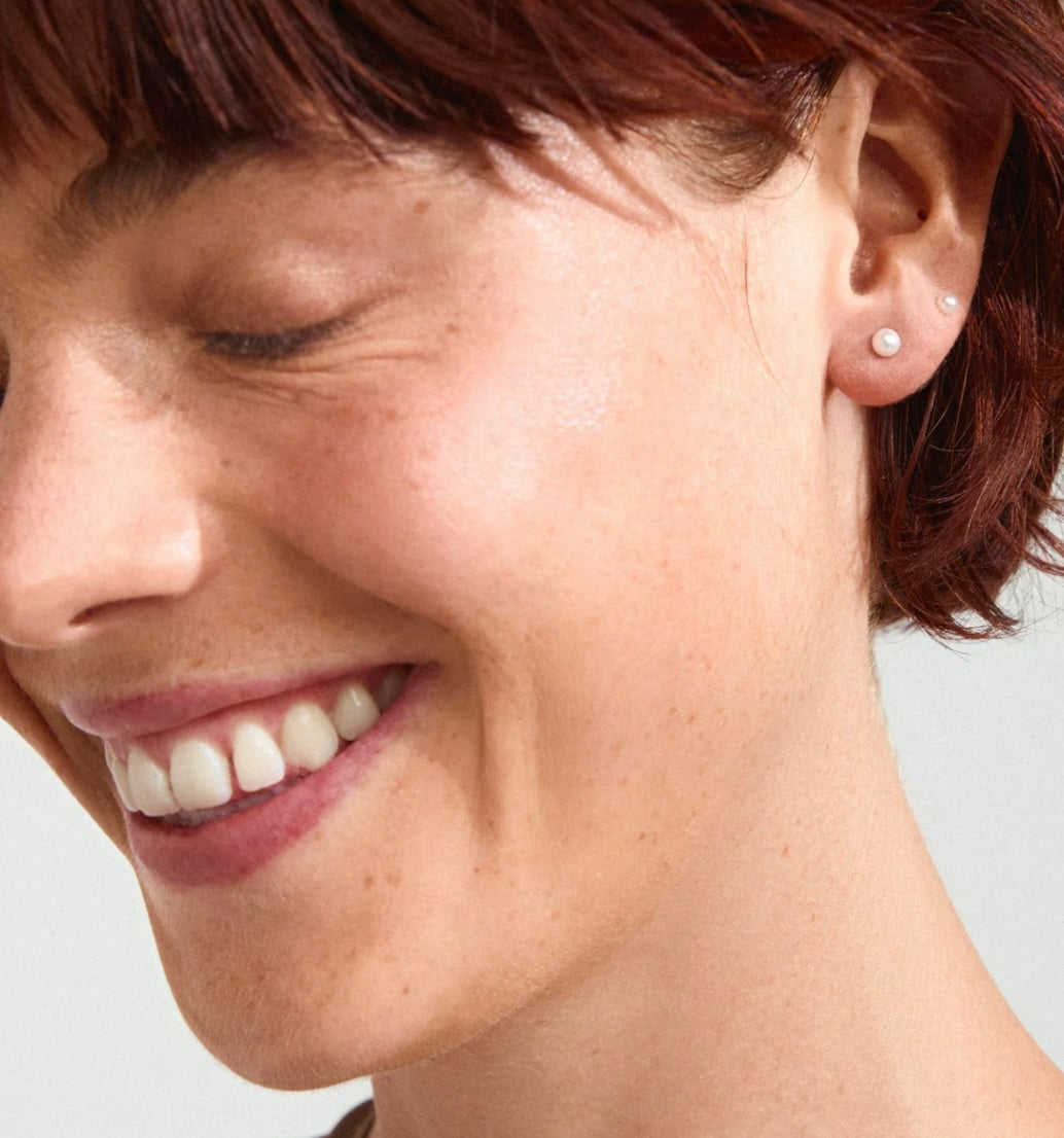 DAMARIS PEARL EARRINGS 2-IN-1 SET