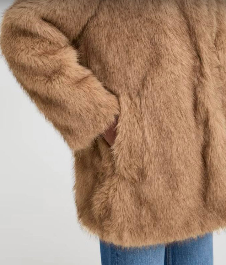 AKAJA COAT TIGER’S EYE MELANGE