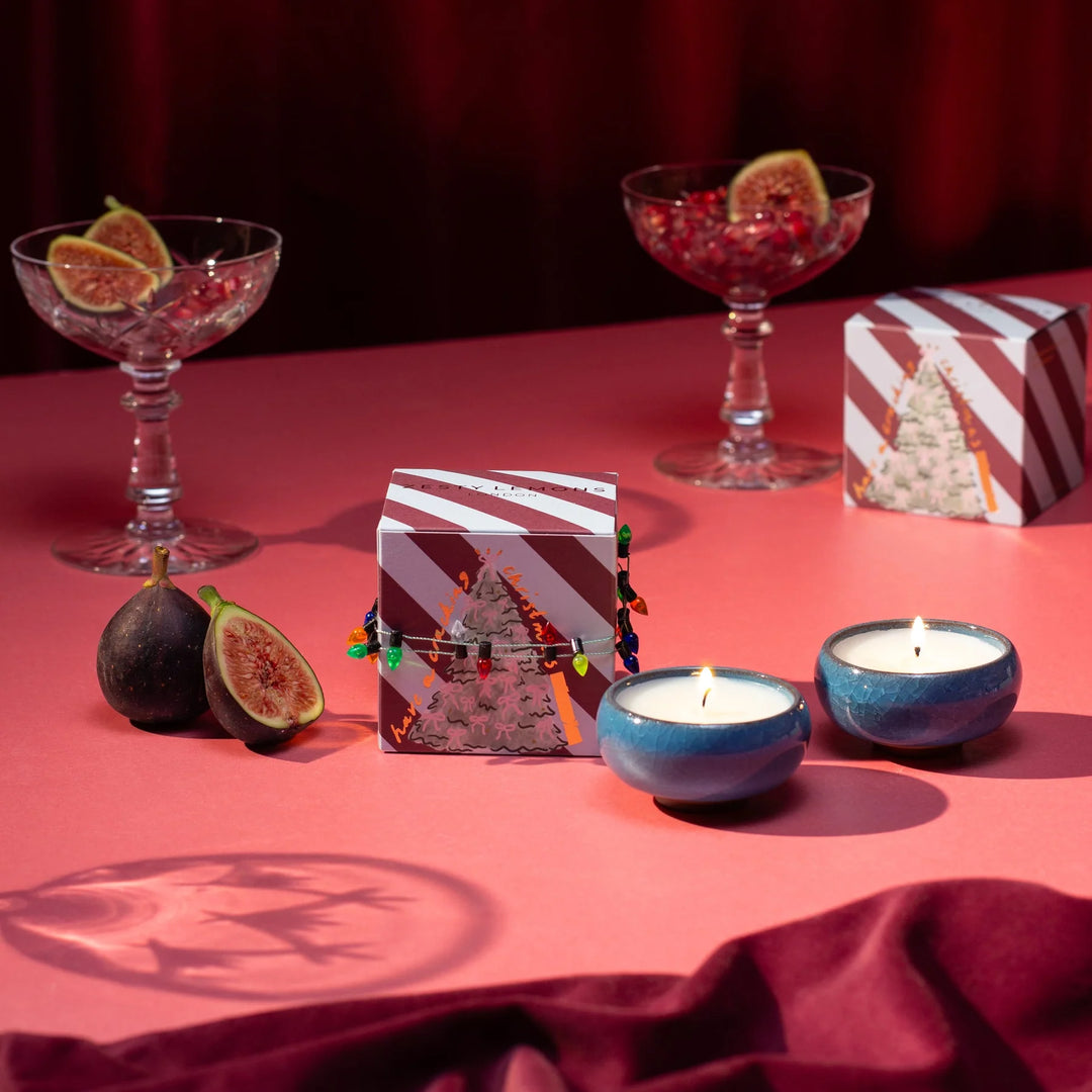 CRACKING CHRISTMAS TEA LIGHTS PACK OF 2 FIRESIDE