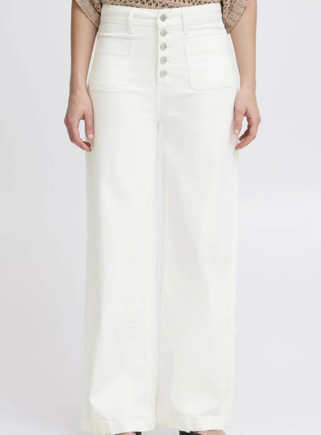 LYDIA POCKET JEANS MARSHMALLOW