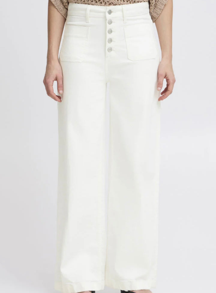 LYDIA POCKET JEANS MARSHMALLOW