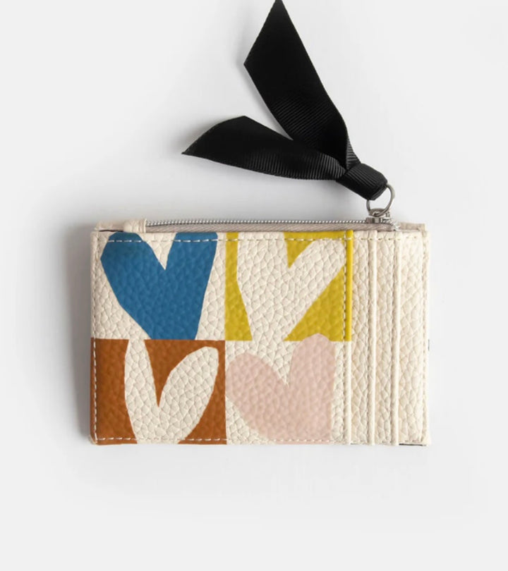 MULTI CHECKMATE HEARTS CARDHOLDER COIN PURE