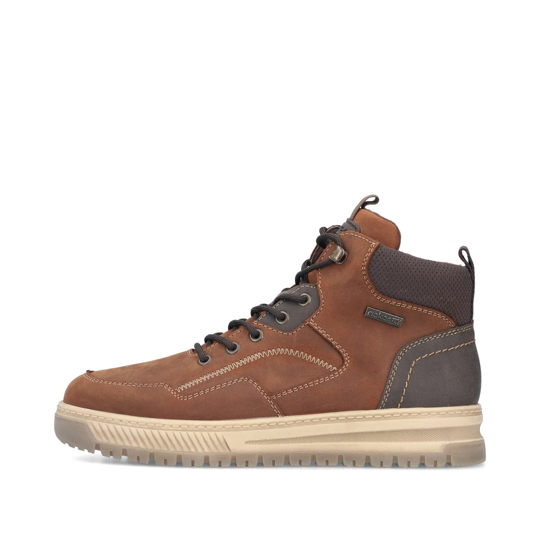 Rieker men’s brown trainer boot