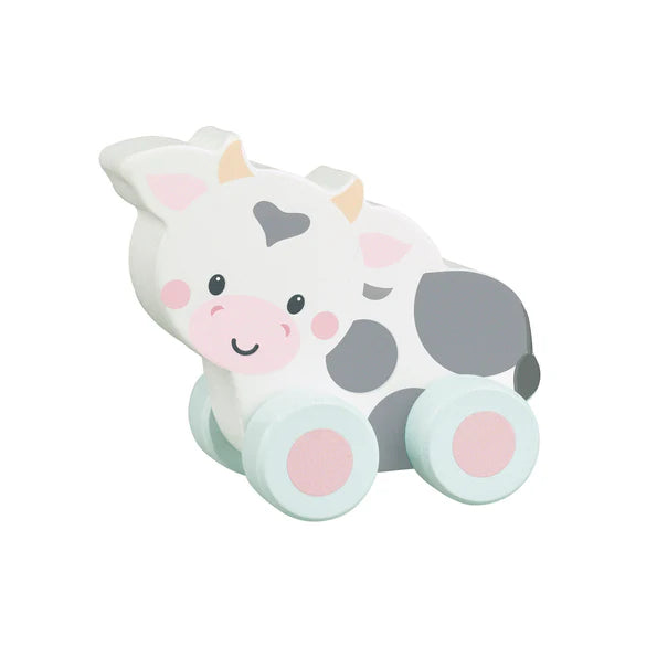 FIRST PUSH TOY - COW (FSC)