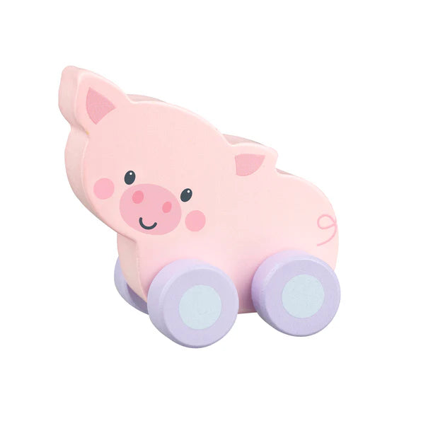 FIRST PUSH TOY - PIG (FSC)