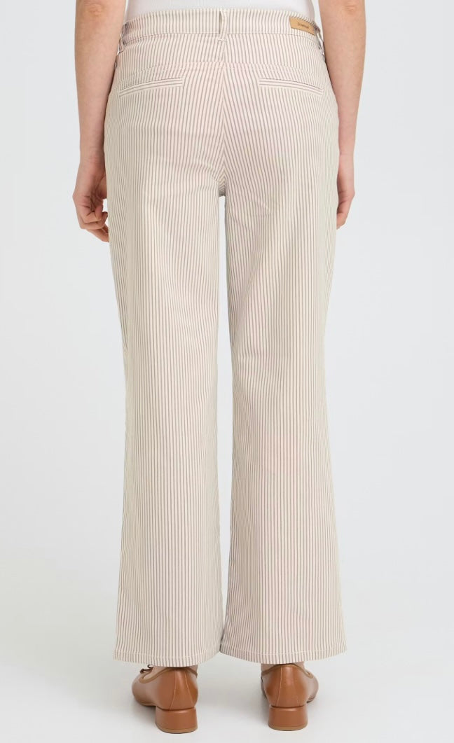 20615754 OLIVE STRIPE FRENA TROUSER