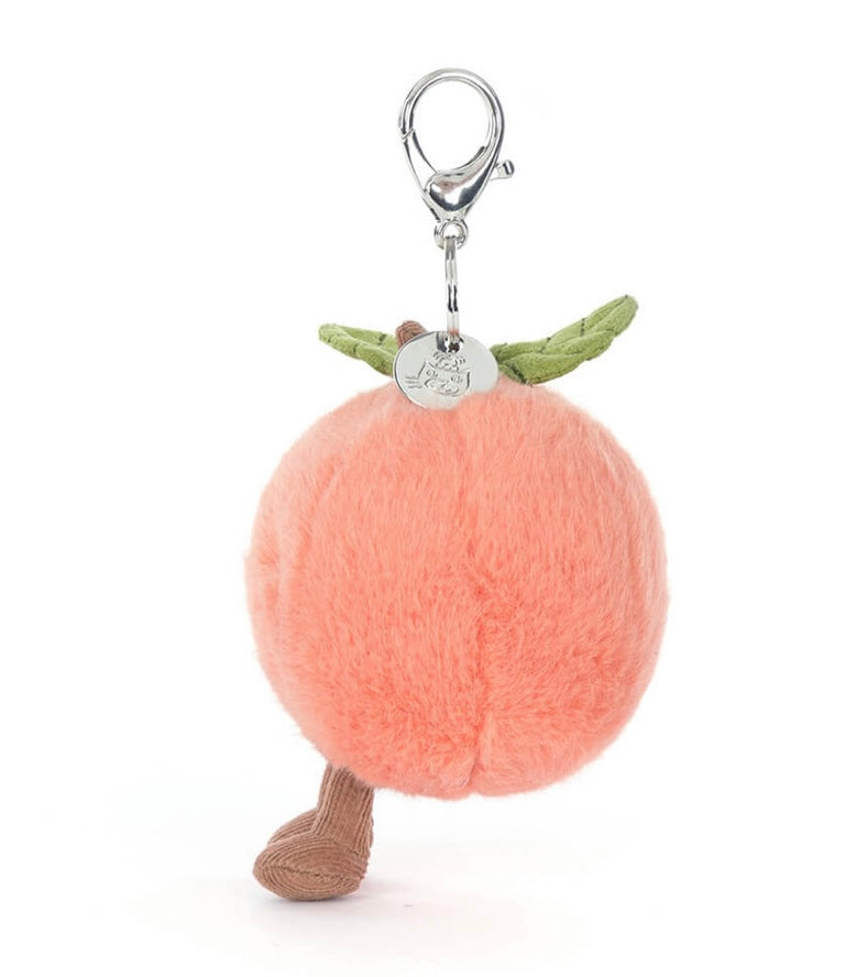 AMUSEABLES PEACH BAG CHARM