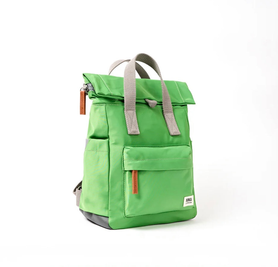 CANFIELD B RECYCLED NYLON SMALL BACKPACK ONLINE LIME