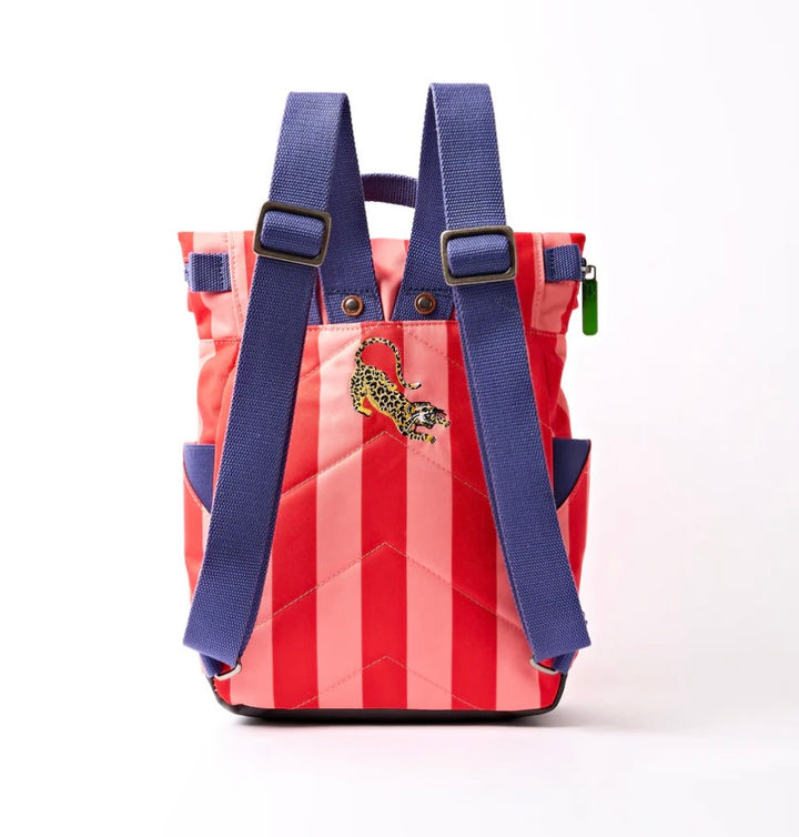 CANFIELD B RECYCLED CANVAS SMALL BACKPACK CIRCUS PRINT