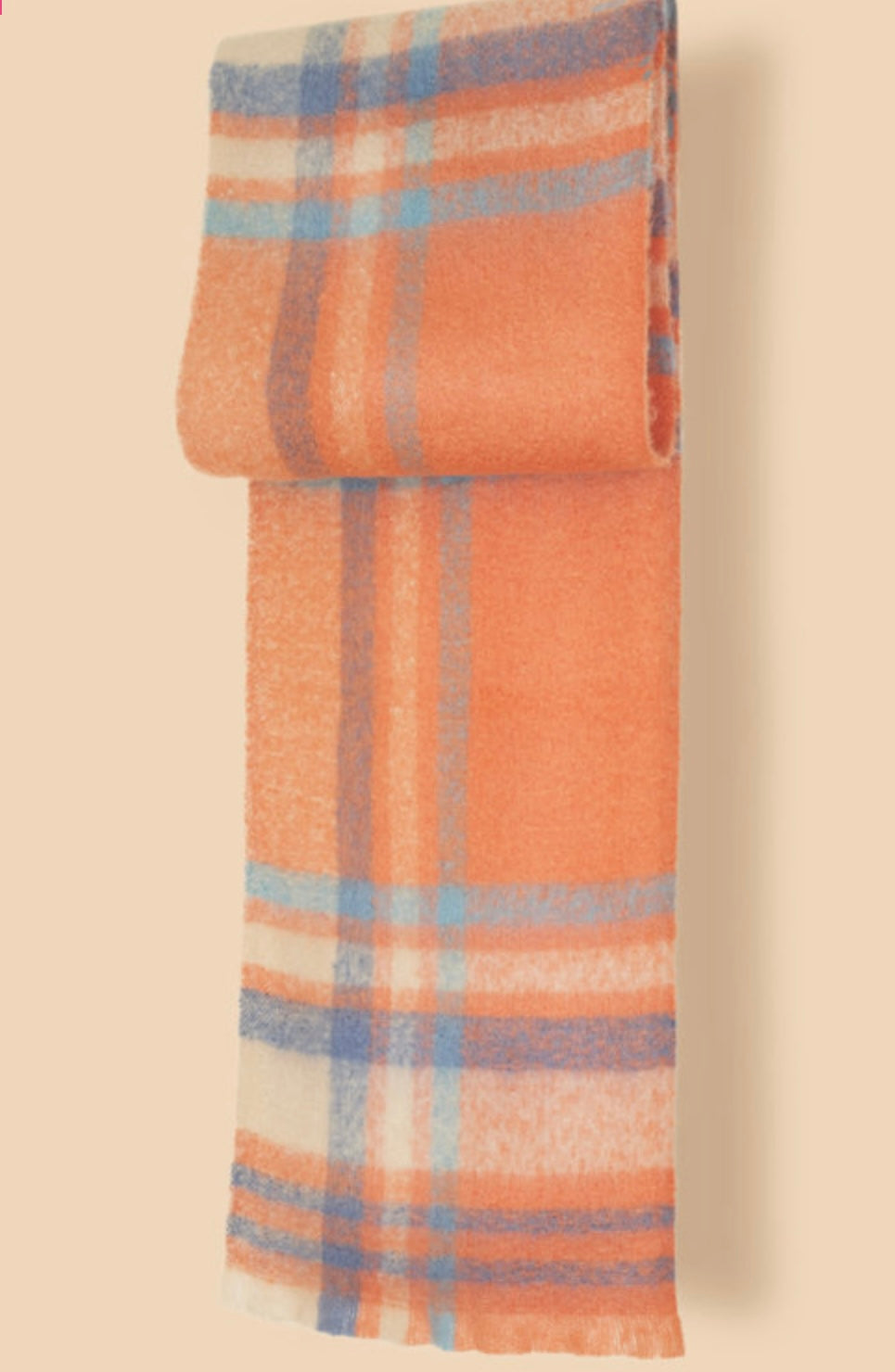 BRIELLE CORAL COSY SCARF